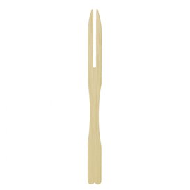 Mini Fourchette en Bambou 9cm (10000 Utés)