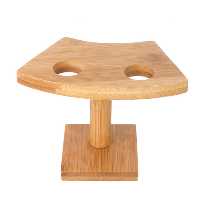 Stand en Bambou pour 2 Cornets (6 Utés) Stand en Bambou pour 2 Cornets (6 Utés)
