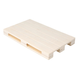 Plateau Mini Palette en Bois 20x12x2cm (40 Utés)