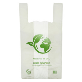 Sac à Bretelles Bio Home Compost 55x60 cm (100 Utés)