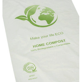 Sac Plastique Bio Home Compost 16x24cm (100 Utés)