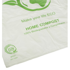 Sac Plastique Bio Home Compost 48x52cm (500 Utés)