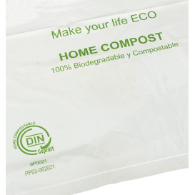 Sac Plastique Block Bio Home Compost 25x37cm (100 Utés)