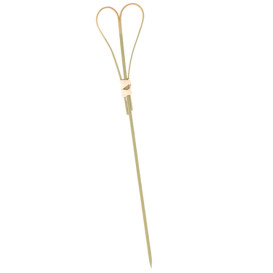Pique en Bambou Décoré Coeur 150mm (10000 Unités)