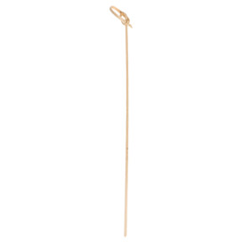 Pique en Bambou Décoré Boucle 210mm (100 Unités)