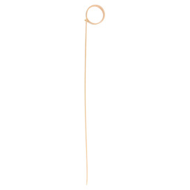 Pique en Bambou Décoré Spirale 200mm (100 Unités)
