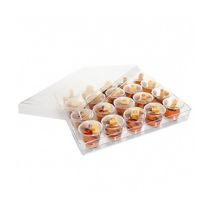 Kit Plateau et Couvercle + Support et 20 Bols Ronds (1 Kit) Kit Plateau et Couvercle + Support et 20 Bols Ronds (1 Kit)