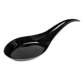 Cuillère Dégustation Plastique Noir 12cm (100 Utés)