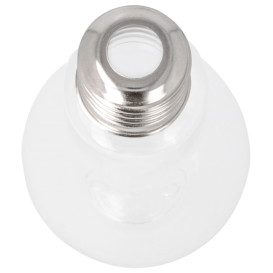 Flacon Ampoule Transparente PET 200ml (25 Utés)