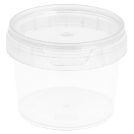 Récipient avec Couvercle Inviolable 120ml Ø6,9cm (25 Utés)