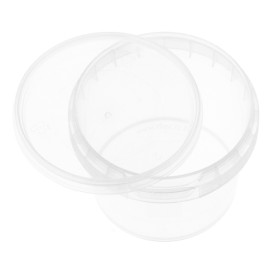 Récipient avec Couvercle Inviolable 120ml Ø6,9cm (1000 Utés)