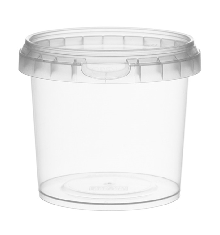 Récipient avec Couvercle Inviolable 365ml Ø9,5 (24 Utés) Récipient avec Couvercle Inviolable 365ml Ø9,5 (24 Utés)