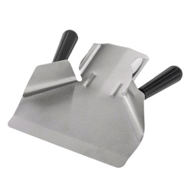 Pelle à Frites 2 Poignées Inox Argent 20x22,5x5 cm (1 Uté)  