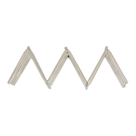 Support pour Hot Dog en Acier 118x51x37mm (1 Uté)