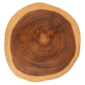 Plateau Rond Présentation en Bois Ø305x35mm (1 Uté)