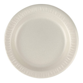 Assiette Thermique FOAM "Quiet Classic" Stratifié Miel Ø180mm (1000 Utés)