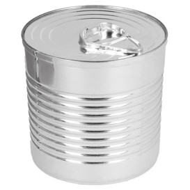 Boîte de Conserve Argenté PS 220ml Ø7,4x7,3cm (20 Utés)