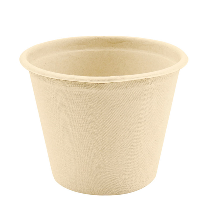 Pot en Canne à Sucre Naturel Ø95mm 425ml (50 Utés) Pot en Canne à Sucre Naturel Ø95mm 425ml (50 Utés)