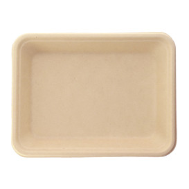 Barquette en Canne à Sucre Naturel 196x147x27mml (50 Utés)