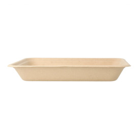 Barquette en Canne à Sucre Naturel 196x147x27mml (50 Utés)