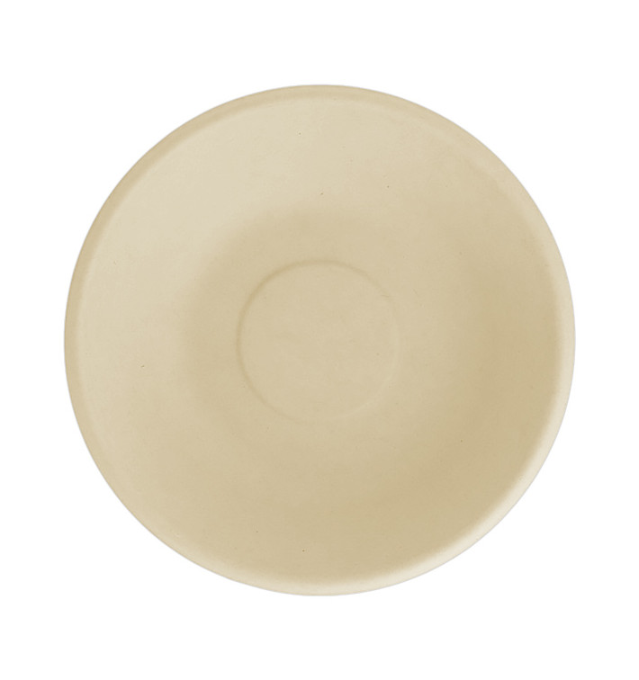 Assiette Creuse Canne à Sucre Naturel Ø160mm (50 Unités) Assiette Creuse Canne à Sucre Naturel Ø160mm (50 Unités)