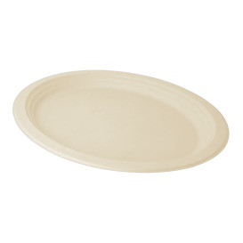 Plateau en Canne à Sucre Naturel 320x255x21mm (50 Utés)