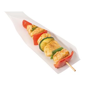 Sachet Ouverture Latérale Hot Dog 22x7,6cm Blanc (100 Utés)