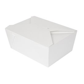 Boîte Carton Américaine Blanc 19,7x14x9cm 2880ml (50 Utés)
