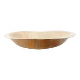 Assiette Coeur Feuilles de Palmier 16,5x16x5x2,5cm (200 Unités)