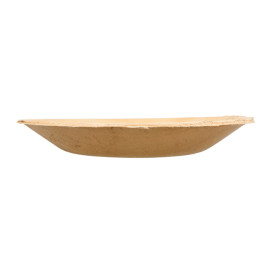 Plateau Ovale en Feuilles de Palmier 37x25cm (25 Unités)
