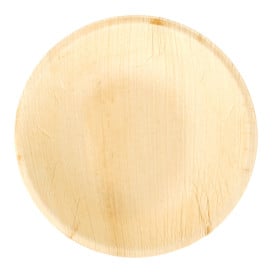 Bol Rond en Feuilles de Palmier Ø18x3,5cm (200 Unités)