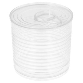 Boîte de Conserve Transparente PS 220ml Ø7,4x7cm (100 Utés)