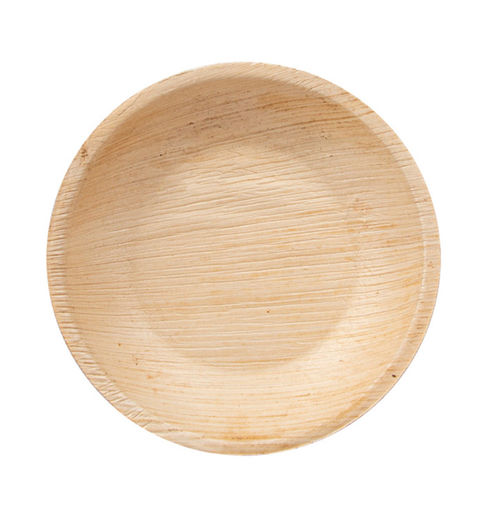 Assiette en Feuilles de Palmier Ø12,5x2cm (25 Unités) Assiette en Feuilles de Palmier Ø12,5x2cm (25 Unités)
