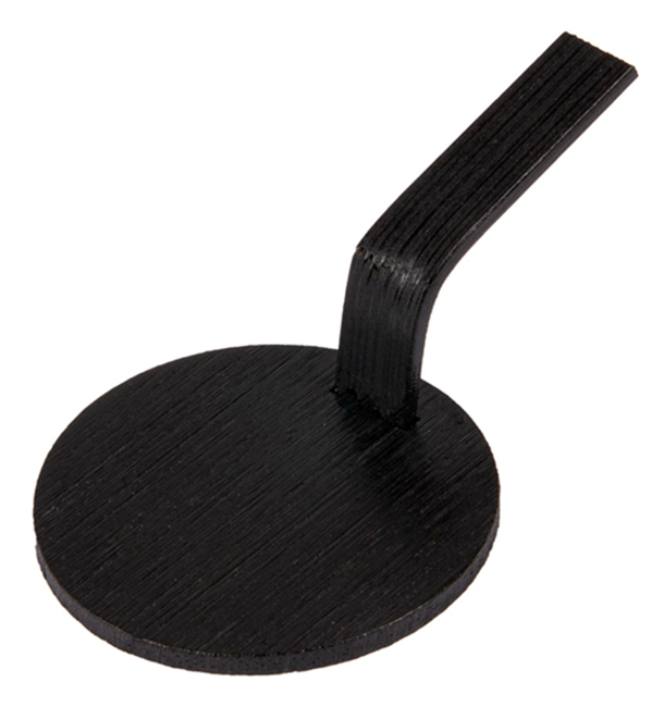 Mini Pelle Bambou Noire Pour Tapas Ø5 cm (100 Utés)