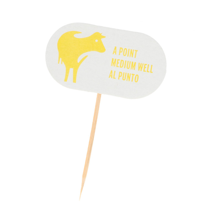 Pique Marqueur A point 8 cm (100 Utés) Pique Marqueur A point 8 cm (100 Utés)