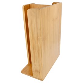 Organisateur Gobelet, Couvercle Bambou 23x12x30cm (1 Uté)