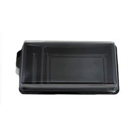 Plateau Sushi Noir 148x78mm 
