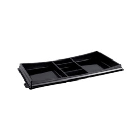 Plateau Sushi Noir 199x113mm (720 Unités)