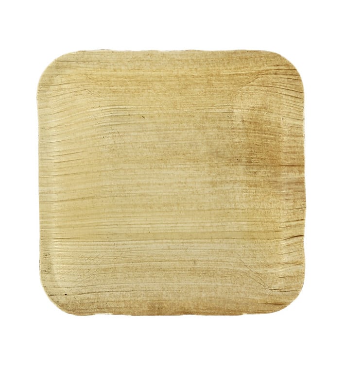 Assiette carrée mini Feuilles Palmier 7,7x7,7cm (200 Unités) Assiette carrée mini Feuilles Palmier 7,7x7,7cm (200 Unités)