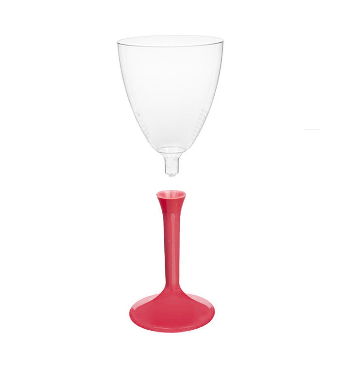 Flûte Plastique Vin Pied Coral 180ml 2P (200 Utés) Flûte Plastique Vin Pied Coral 180ml 2P (200 Utés)