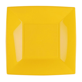 Assiette Plastique Réutilisable Plate Mangue PP 290mm (144 Utés)