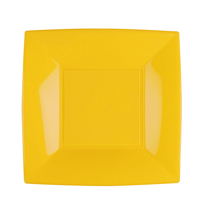 Assiette Plastique Réutilisable Plate Mangue PP 290mm (144 Utés)