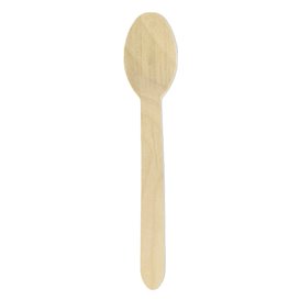 Cuillère en bois Eco 16cm (1.000 Unités)