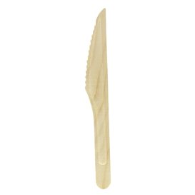 Couteau en bois Eco 16cm (1.000 Unités)