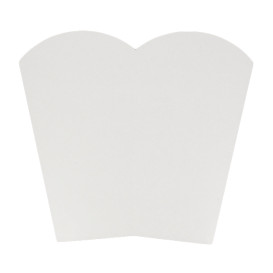 Etuis à Pop-Corn Petit  Blanc 45 gr 6,5x8,5x15cm (700 Unités)