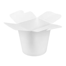 Boîte à Repas 100% ECO Blanc 16Oz/480ml (500 Utés)