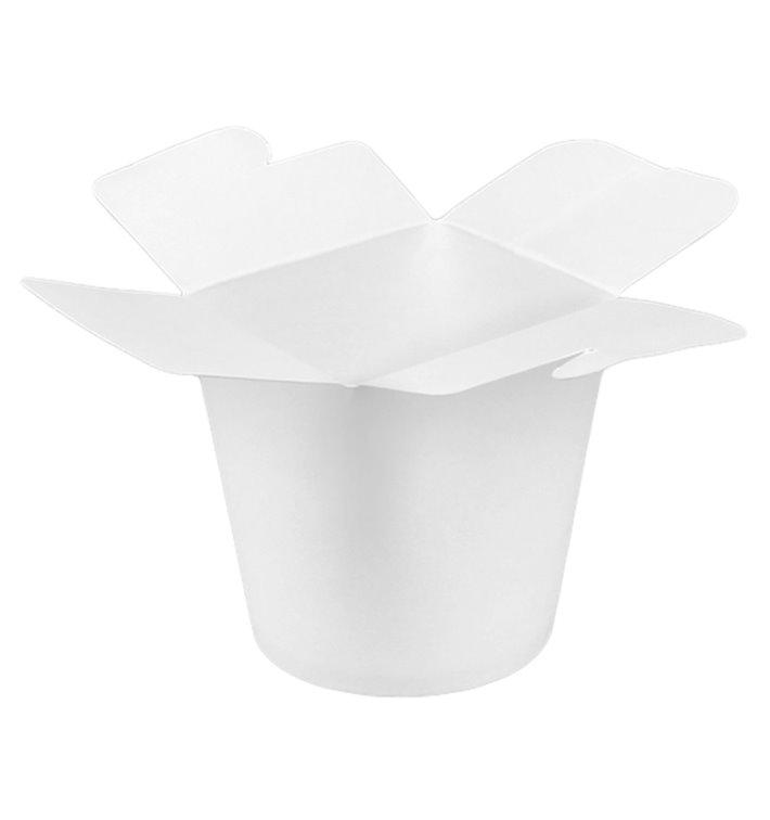 Boîte à Repas 100% ECO Blanc 16Oz/480ml (500 Utés)