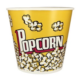 Seau Pop-Corn 5100ml 22.5x16x21cm (50 Unités)