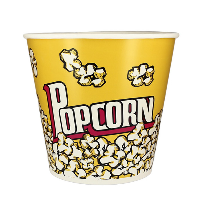 Seau Pop-Corn 5100ml 22.5x16x21cm (50 Unités) Seau Pop-Corn 5100ml 22.5x16x21cm (50 Unités)