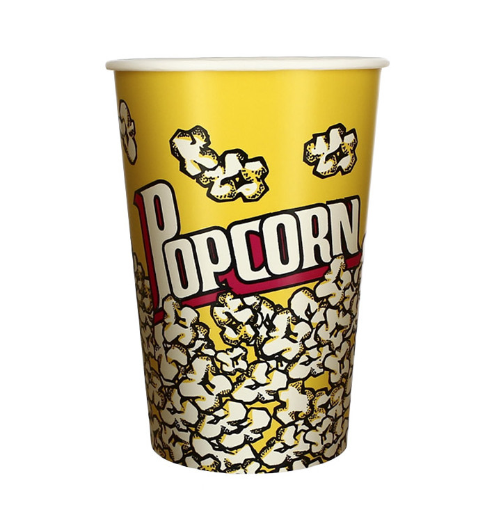Seau Pop-Corn 1380ml 12,4x9x17cm (25 Unités) Seau Pop-Corn 1380ml 12,4x9x17cm (25 Unités)